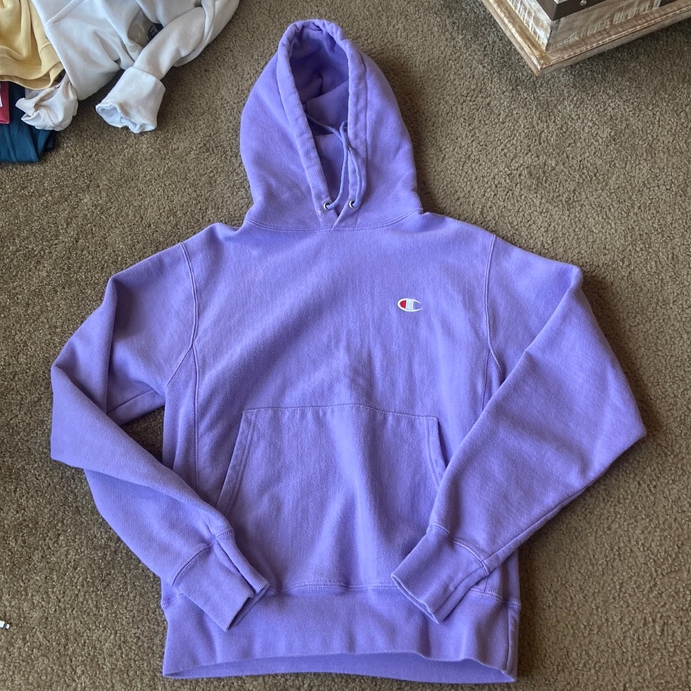 Purple champion sweatshirt